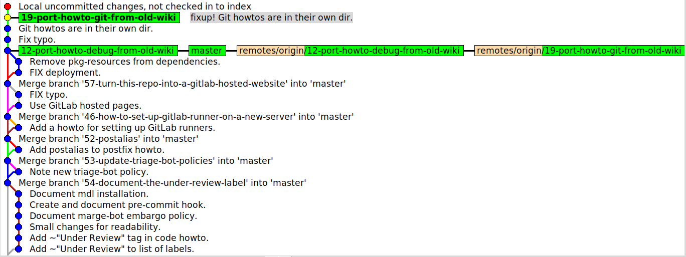 add branch changes to master git